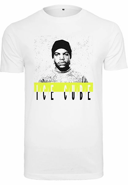 MisterTee Kurzarmshirt "Herren Ice Cube Logo Tee", (1 tlg.) günstig online kaufen