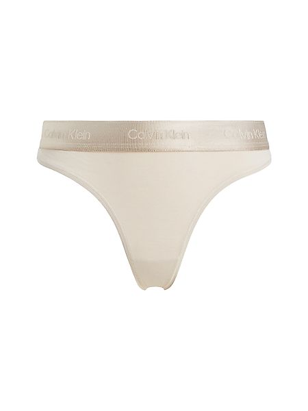 Calvin Klein Underwear Stringtanga "THONG", mit glänzendem Logo-Elastikbund günstig online kaufen