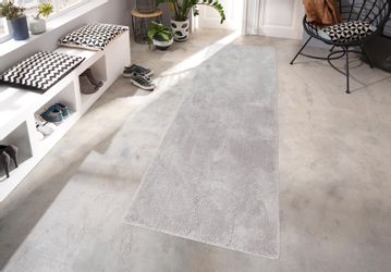 my home Hochflor-Läufer "Microfaser Teppich Magong, besonders weich, sehr f günstig online kaufen