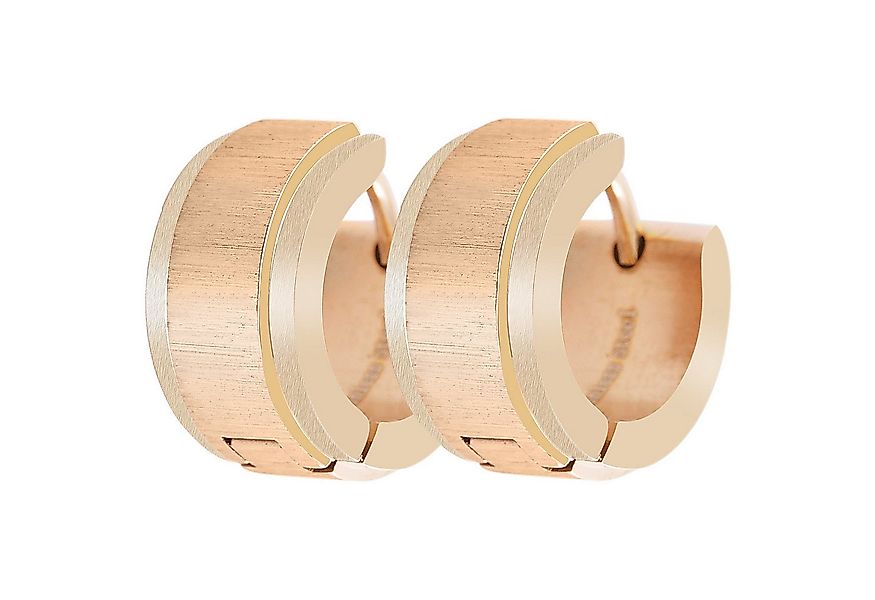 KARMA Klappcreolen Creolen rose gold 1,3 cm 5050157 Ohrringe Damen Ohrschmu günstig online kaufen