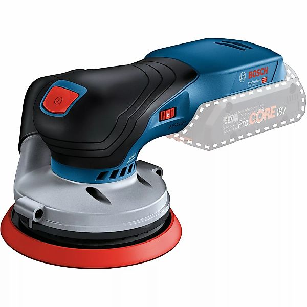 Bosch Professional Akku-Exzenterschleifer GEX 18V-125 Solo inkl. Schleifbla günstig online kaufen