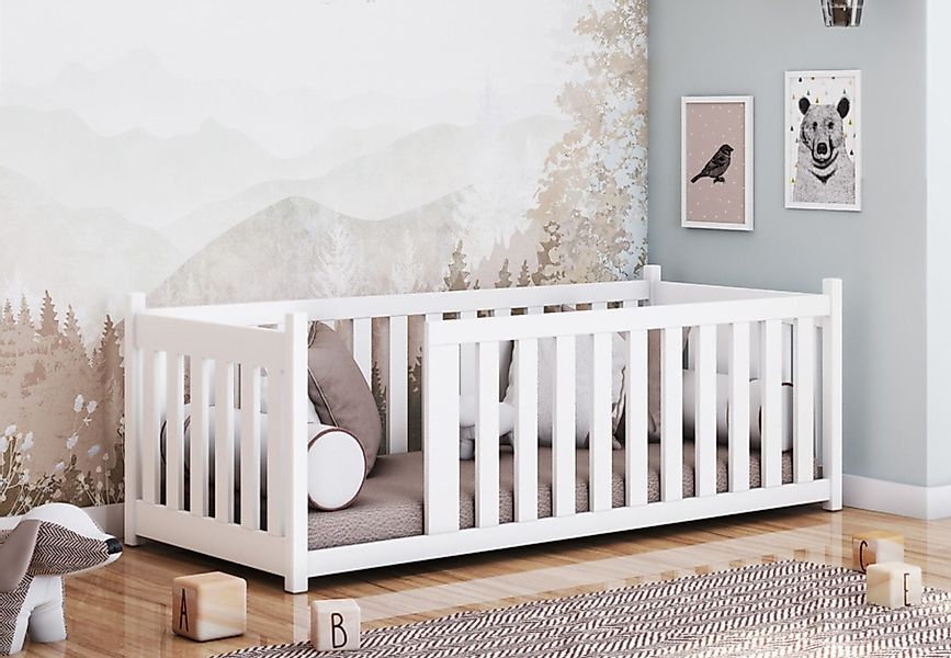 Kids Collective Kinderbett Bodenbett 90x200cm Montessori günstig online kaufen