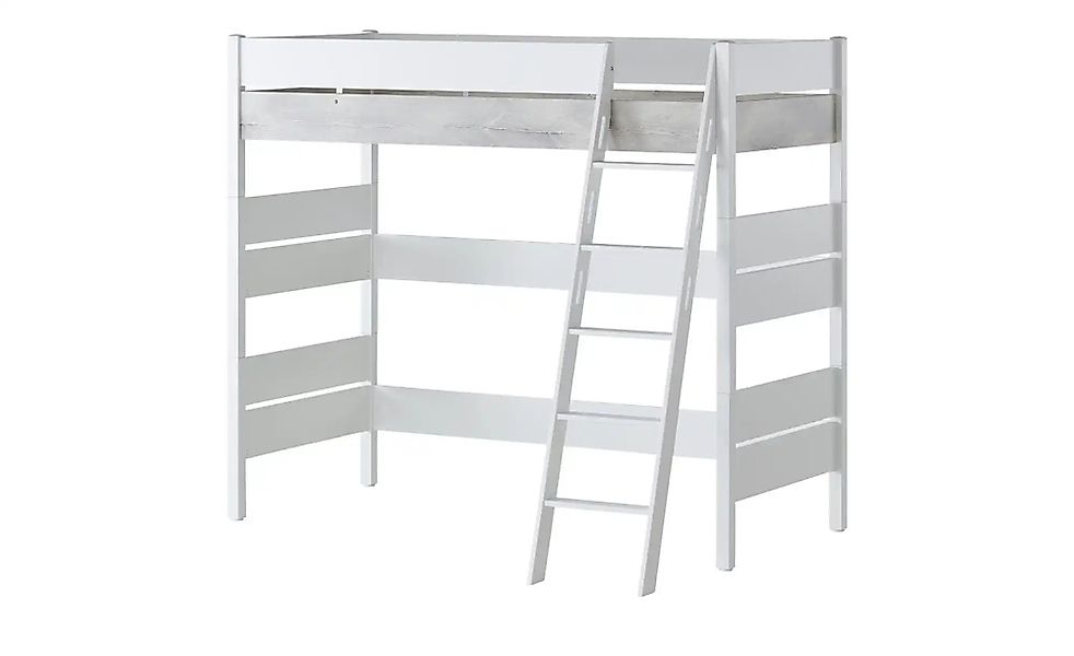 PAIDI Hochbett  Kira ¦ weiß ¦ Maße (cm): B: 210,4 H: 184 T: 181.8 Betten > günstig online kaufen