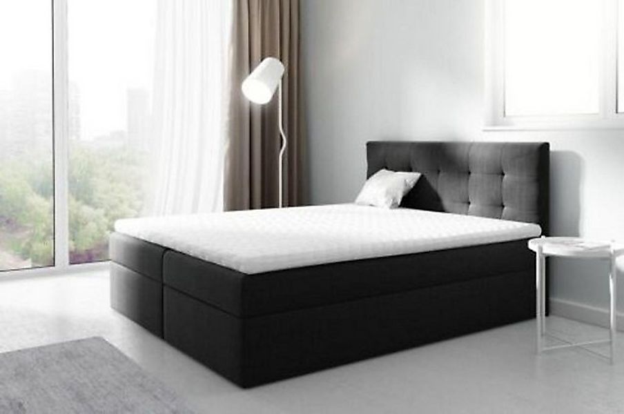JVmoebel Polsterbett Ehebett Betten Boxspringbett Doppelbett Bett mit Bettk günstig online kaufen