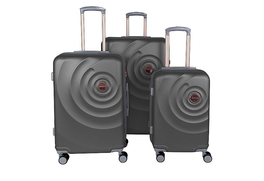 Crosstravel Kofferset Amy, 4 Rollen, (3 tlg., Hartschalen Trolley-Set), Rob günstig online kaufen