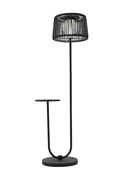 Leco LED Außen-Stehlampe Stehleuchte mit Ablagetisch, günstig online kaufen