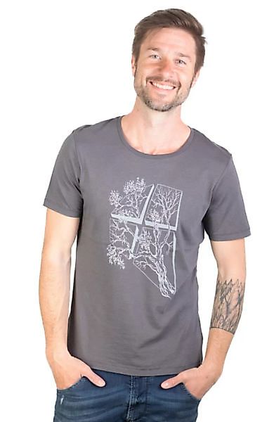 Modal Shirt Fairwear Für Herren "Lavista" In Anthrazit günstig online kaufen