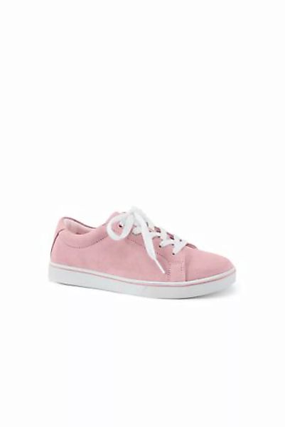 Sneaker, Damen, Größe: 39 Normal, Pink, Leder, by Lands' End, Horizont Pink günstig online kaufen