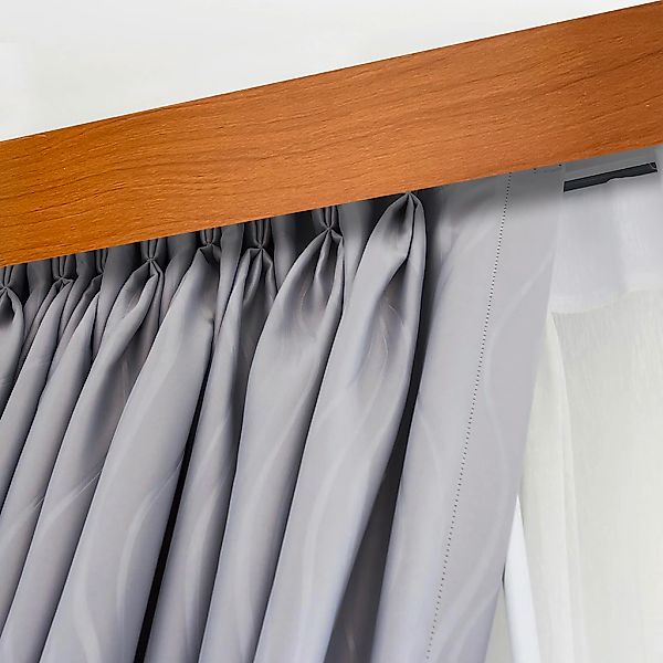 SN DECO GROUP Gardinenschiene "Vorhangschiene SH mit Blende" 1 läufig-läufi günstig online kaufen