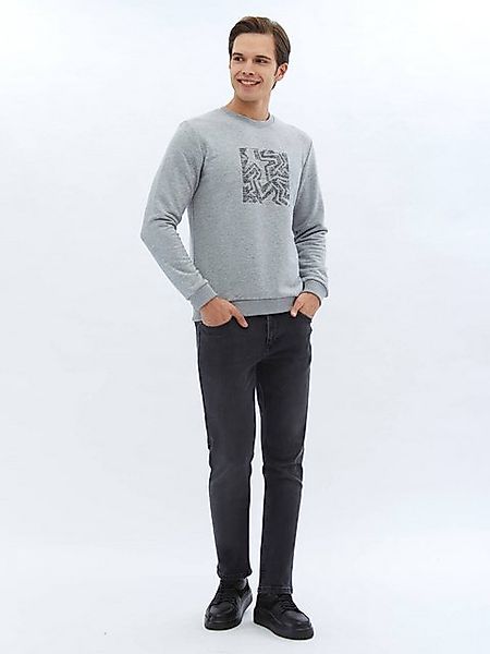 KİP Sweatshirt Bedrucktes Sweatshirt mit Rundhalsausschnitt günstig online kaufen