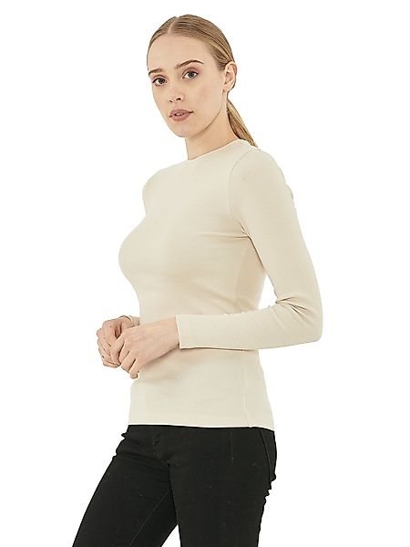 Damen Langarm-shirt Bio-baumwolle günstig online kaufen