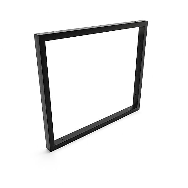 HEVVA Waschtischhalterung REUSS 50 cm Tief 1 Halter Schwarz günstig online kaufen