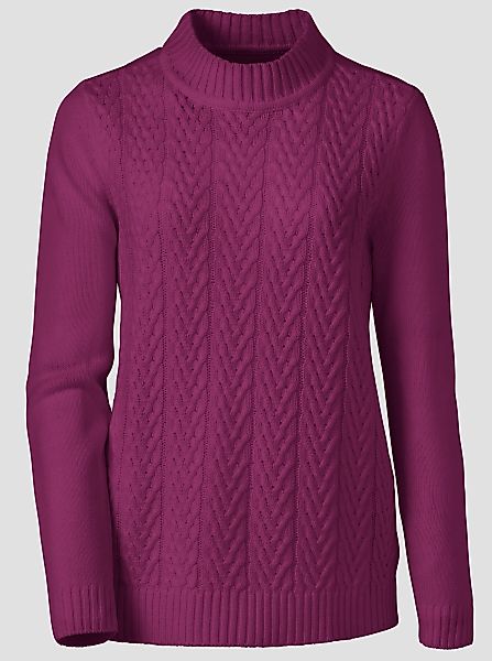 Sieh an! Strickpullover Stehkragenpullover günstig online kaufen