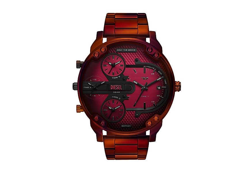 Diesel Quarzuhr MR. DADDY SLIM DZ7491, Armbanduhr, Herrenuhr, Edelstahlarmb günstig online kaufen