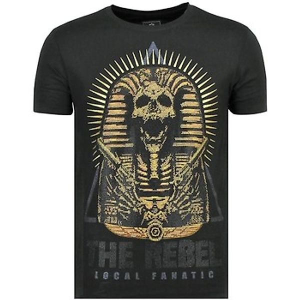 Local Fanatic  T-Shirt Rebel Pharaoh Rhinestones S Z günstig online kaufen