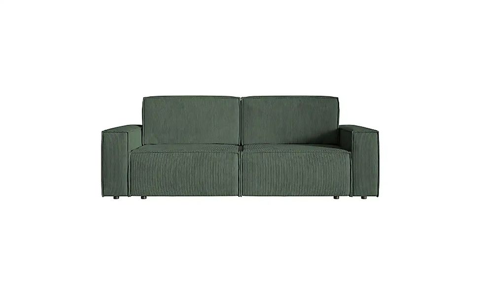 Selsey Schlafsofa  Copertino ¦ grün ¦ Maße (cm): B: 242 H: 84 Polstermöbel günstig online kaufen