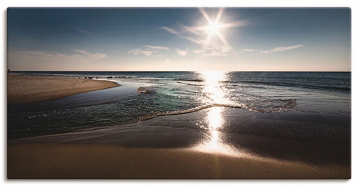 Artland "Sylt IV" Strand 1 Stk. tlg. als Leinwandbild, Poster in verschied. günstig online kaufen