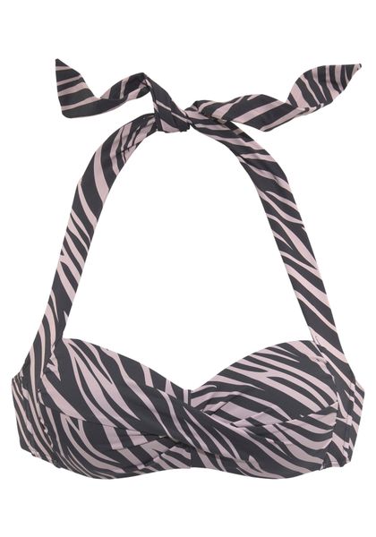 LASCANA Bandeau-Bikini-Top Kaa, im Animal-Design günstig online kaufen