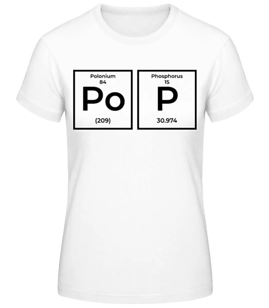 Pop Periodic Table · Frauen Basic T-Shirt günstig online kaufen