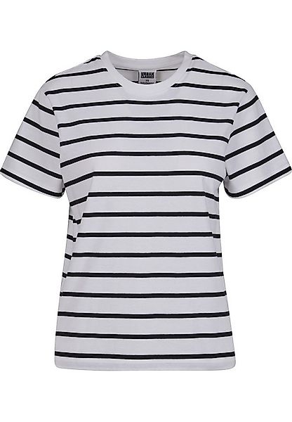 URBAN CLASSICS T-Shirt Urban Classics Damen Ladies Striped Boxy Tee (1-tlg) günstig online kaufen