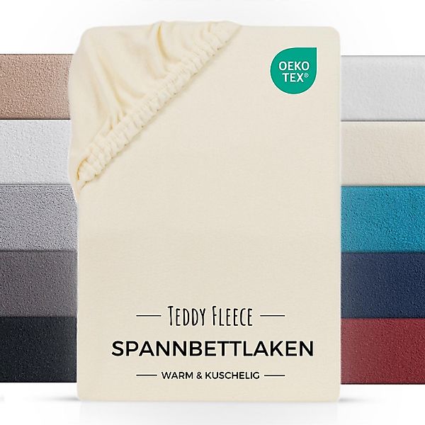Carpe Sonno Spannbettlaken Teddy Fleece Winter Bettlaken 90x200 100x200 140 günstig online kaufen