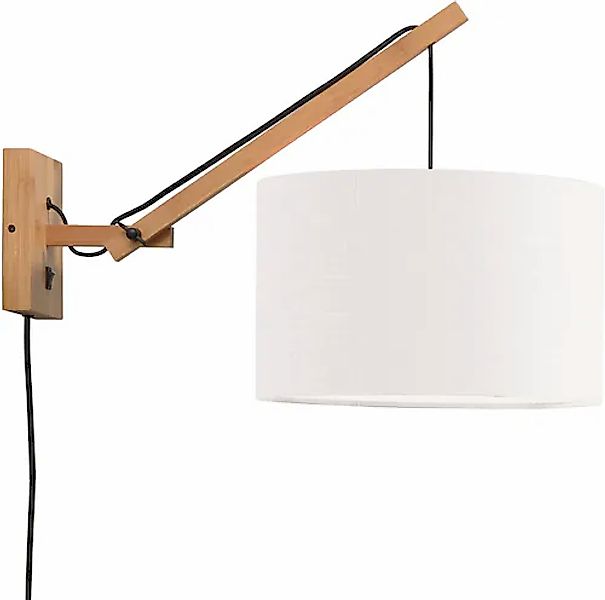 GOOD&MOJO Wandleuchte »Andes«, Leuchtmittel E27   ohne Leuchtmittel günstig online kaufen