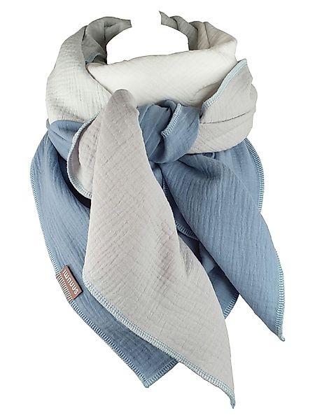 sanumi Halstuch musselintuch mehrfarbig pastellfarben günstig online kaufen