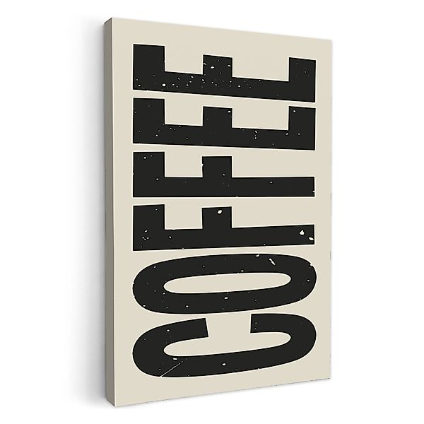 OneMillionCanvasses® Leinwandbild Japandi - Kaffee - günstig online kaufen