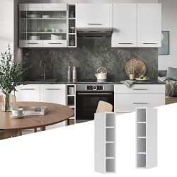 Vicco Hängeschrank Fame-Line, Weiß/Weiß, 15 cm günstig online kaufen