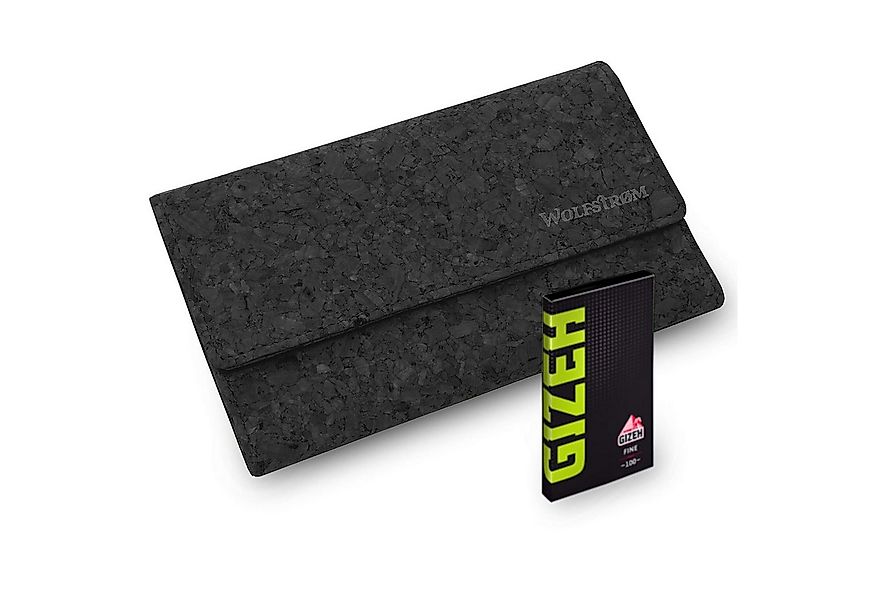 Wolfstrøm Tabakbeutel Kork-Leder Tabaktasche 'Taruk' - VEGANe Drehertasche günstig online kaufen