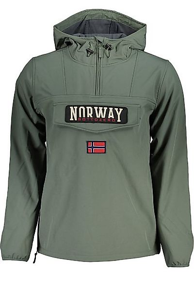 NORWAY 1963 Outdoorjacke Herren Softshell-Sportjacke Grün mit Kapuze & Viel günstig online kaufen