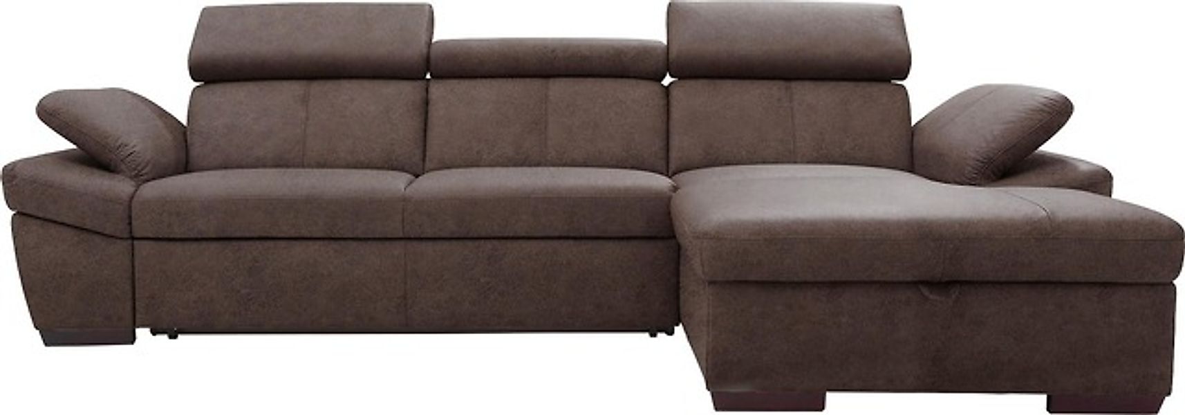 exxpo - sofa fashion Ecksofa »Salerno, Funktionssofa, Breite 280cm, hoher S günstig online kaufen