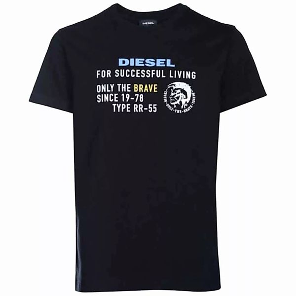 Diesel Diego Xb Kurzärmeliges T-shirt 2XL Black günstig online kaufen