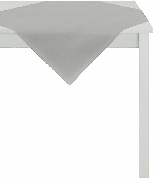 APELT Mitteldecke "ALASKA, LOFT STYLE, Rips Uni" günstig online kaufen