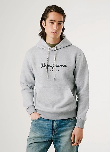 Pepe Jeans Hoodie "MACBETH MELANGE", Regular Fit mit Kordelzug günstig online kaufen