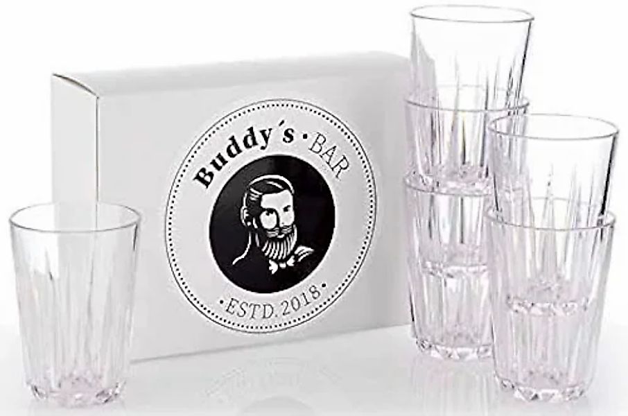 Buddy's Becher, (Set, 6 tlg.), 200 ml, 6-teilig günstig online kaufen