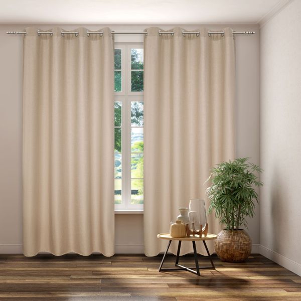 Kutti Vorhang "Dimout" Ösen 1 Stk. tlg. Verdunkelung, Thermo, isolierend, e günstig online kaufen