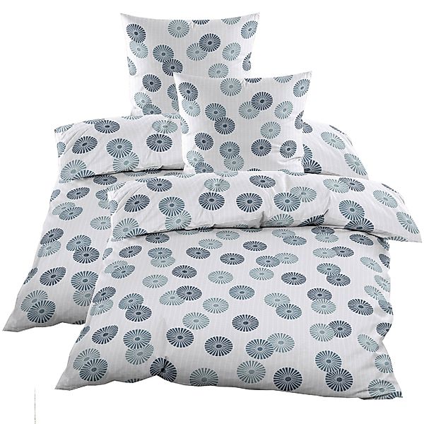 Casa Colori Bettwäsche Seersucker 135x200 Reißverschluss günstig online kaufen