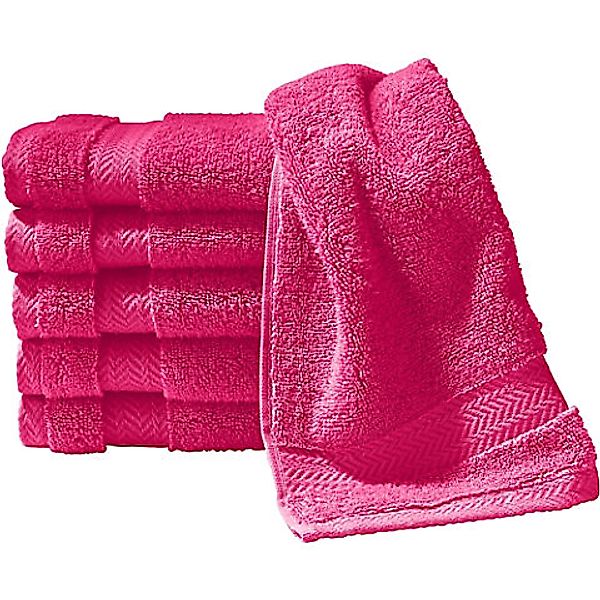 Erwin Müller Gästehandtuch Gästetuch "Friedrichshafen" 6er-Pack, Frottier, günstig online kaufen