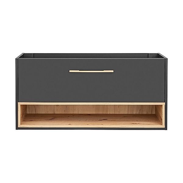 Lomadox Waschbeckenschrank BOLOGNA-56 Artisan Eiche Nb. günstig online kaufen