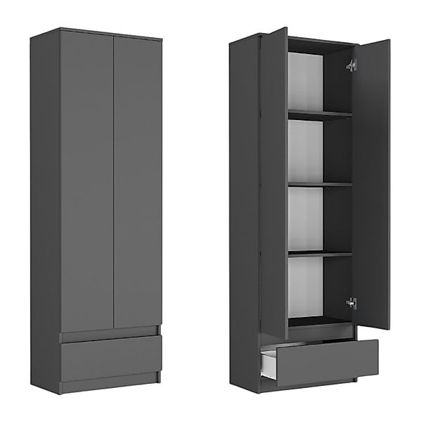 Home Collective Kleiderschrank mit 2 Türen, günstig online kaufen