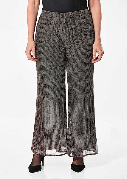 GOLDNER Schlupfhose Moderne Stretchhose mit Rundumdehnbund Elegante Glanzho günstig online kaufen