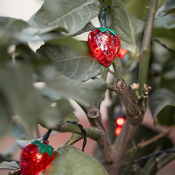 20er Solar Lichterkette Erdbeeren günstig online kaufen