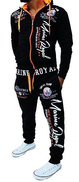 Jaylvis Jogginganzug Marine Royal Herren Trainingsanzug Sportanzug Streetwe günstig online kaufen