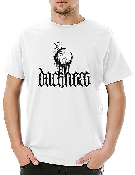 Urban Backwoods Print-Shirt Darkness Herren T-Shirt Eternal Black GothicBla günstig online kaufen