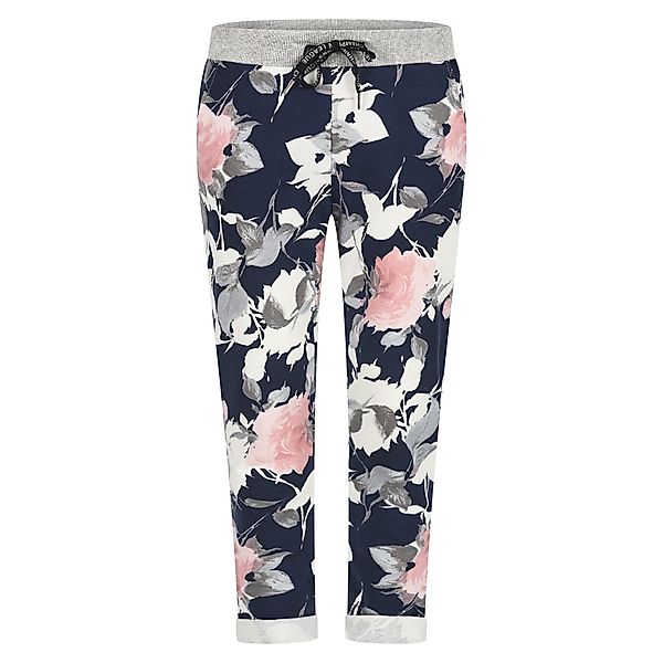 Mississhop Chinohose Damen Hose Blumen Jogginghose Baumwolle gemustert M. 2 günstig online kaufen