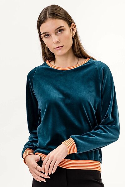 Uvr Sweatshirt Auroraina 1975 Aus 100% Bio-baumwolle günstig online kaufen