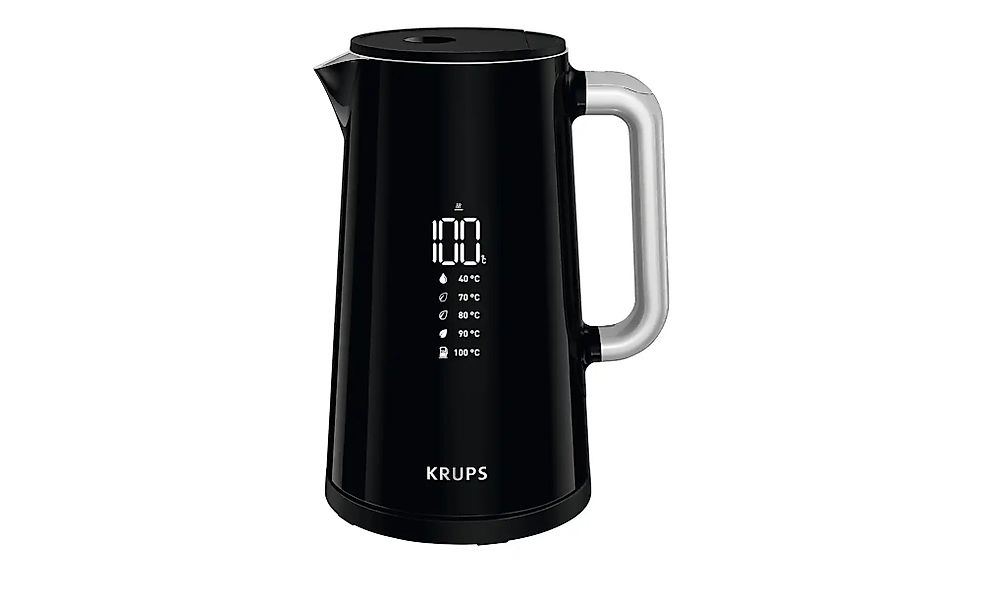 KRUPS Wasserkocher  BW8018 ¦ schwarz ¦ Kunststoff ¦ Maße (cm): B: 18,4 H: 2 günstig online kaufen