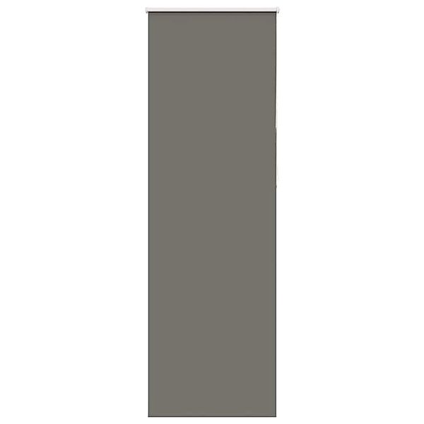 vidaXL Verdunkelungsrollo Grau 70x230 cm Stoffbreite 65,7 cm Polyester 4011 günstig online kaufen