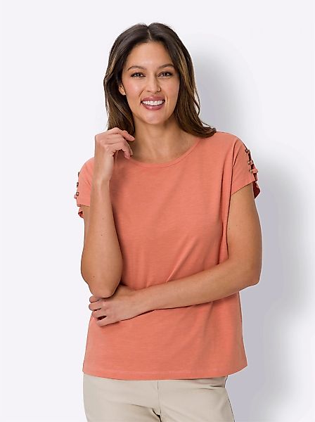 Classic Basics Rundhalsshirt "Rundhals-Shirt" 1 Stk. tlg. günstig online kaufen